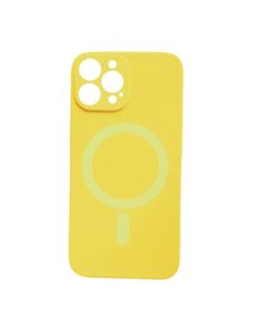 Silikonska futrola Magsafe Color za iPhone 16 Pro Max, žuta - 1810281