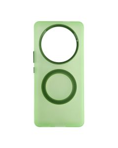 Maska silikonska Magsafe FLURO COLOR za Honor Magic 7 Lite, zelena - 1810418
