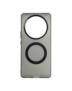 Silikonska futrola Magsafe FLURO COLOR za Honor Magic 8 Lite, crna
