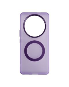 Silikonska futrola Magsafe FLURO COLOR za Honor Magic 8 Lite, ljubičasta