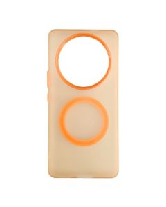 Silikonska futrola Magsafe FLURO COLOR za Honor Magic 8 Lite, narandžasta