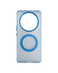 Silikonska futrola Magsafe FLURO COLOR za Honor Magic 8 Lite, plava