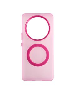 Silikonska futrola Magsafe FLURO COLOR za Honor Magic 8 Lite, roza