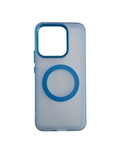 Maska silikonska Magsafe FLURO COLOR za Honor X8C, plava - 1810468