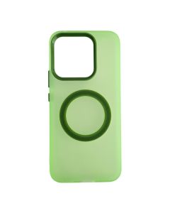 Maska silikonska Magsafe FLURO COLOR za Honor X8C, zelena - 1810469