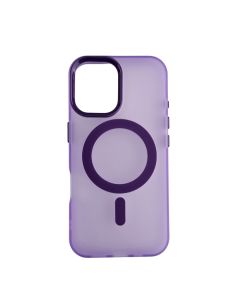 Futrola Magsafe FLURO COLOR za Iphone 16, ljubičasta - 1810477