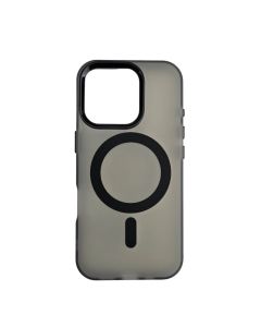 Futrola Magsafe FLURO COLOR za Iphone 16 Pro, crna - 1810481