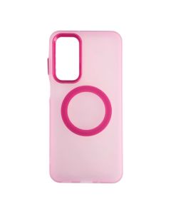 Maska silikonska Magsafe FLURO COLOR za Samsung A16, roza - 1810422