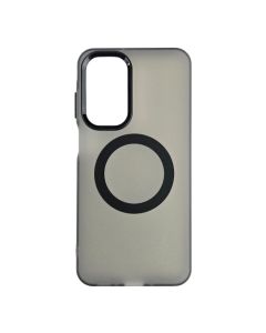 Silikonska futrola Magsafe FLURO COLOR Samsung A36, crna