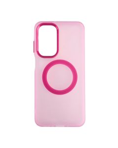 Maska silikonska Magsafe FLURO COLOR za Samsung S24/S25, roza - 1810450
