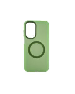 Silikonska futrola Magsafe FLURO COLOR za Samsung S26 Ulta, zelena