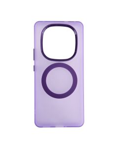 Maska silikonska Magsafe FLURO COLOR za XIAOMI Redmi Note 14 PRO+ 5G, ljubičasta - 1810457