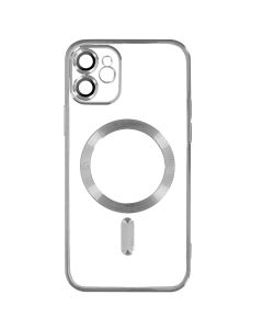 Maska silikonska Magsafe za Iphone 11, srebrna - 1810108