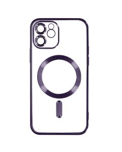 Futrola silikonska sa MagSafe za Iphone 12, lila - 1810065