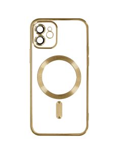 Silikonska futrola Magsafe Iphone 12, zlatna - 1810043