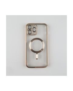 Futrola silikonska Magsafe za Iphone 13 pro, zlatna