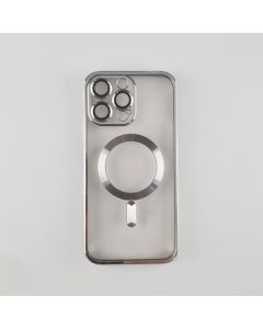 Futrola silikonska Magsafe za Iphone 13 pro max, srebrna - 1600015