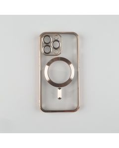 Futrola silikonska Magsafe za Iphone 14 pro, zlatna - 1600024