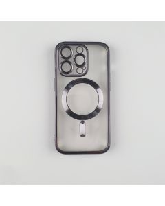Futrola silikonska Magsafe za Iphone 14 pro max, crna - 1600026