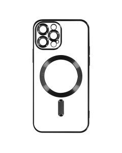 Silikonska futrola MagSafe za iPhone 15 Pro Max, crna - 1810021