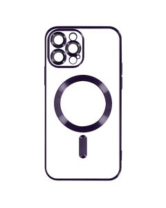 Silikonska futrola MagSafe iPhone 15 Pro Max, lila - 1810022