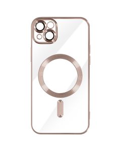 Silikonska futrola MagSafe za iPhone 15 +, roza - 1810032
