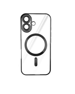 Silikonska Maska Magsafe za Iphone 16+, crna - 1810236
