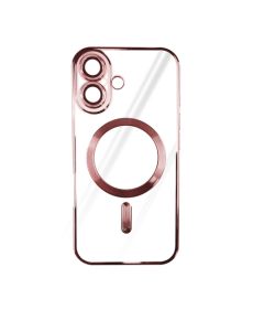 Silikonska Maska Magsafe za Iphone 16+, roza - 1810241