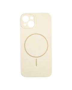 Silikonska maska Magsafe Lux za iPhone 15, bež - 1810306
