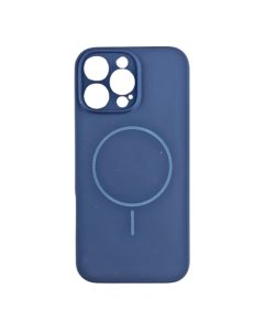 Silikonska maska Magsafe Lux za iPhone 15 Pro, teget - 1810328