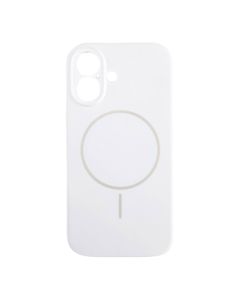 Silikonska maska Magsafe Lux za iPhone 16, bela - 1810315