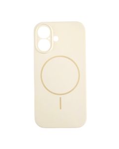 Silikonska maska Magsafe Lux za iPhone 16, bež - 1810316