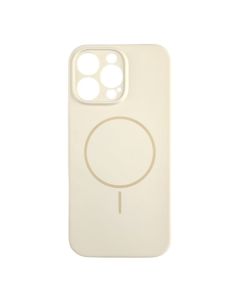 Silikonska maska Magsafe Lux za iPhone 16 Pro Max, bež - 1810356