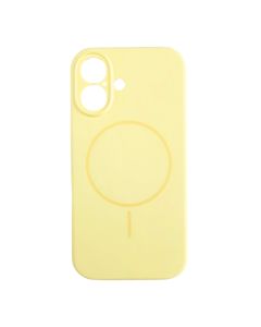 Silikonska maska Magsafe Lux za iPhone 16, žuta - 1810320