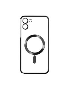 Silikonska MagSafe futrola za Samsung Galaxy A07, crna