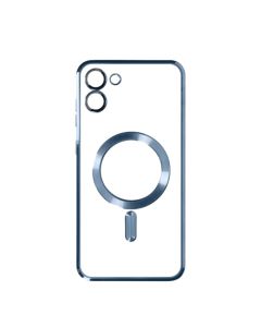 Silikonska MagSafe futrola za Samsung Galaxy A07, plava