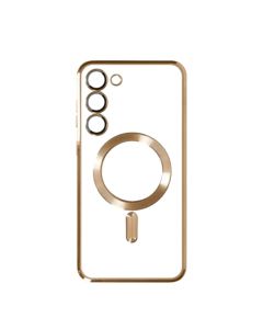 Silikonska MagSafe futrola za Samsung Galaxy A17, zlatna