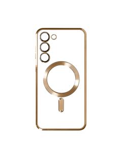 Maska Magsafe Samsung S23FE, zlatna