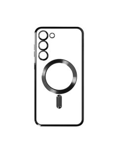 Silikonska maska sa Magsafe za SAMSUNG S25 Edge, crna
