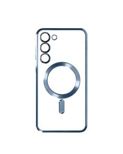 Silikonska maska Magsafe za SAMSUNG S25 Edge, plava