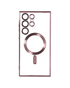 Silikonska maska Magsafe za Samsung S25 Ultra, roze - 1850075
