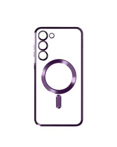 Silikonska futrola Magsafe za Samsung S26, ljubičasta