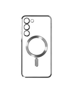 Silikonska maska Magsafe za Samsung S26+, srebrna