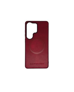 Silikonska futrola OLGE Magnetic New Feeling za Samsung S26 Ultra, crvena