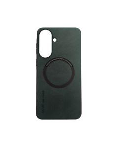 Silikonska futrola OLGE Magnetic za Samsung S26, zelena