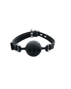 Silikonska kugla za usta sa rupicama Silicone Breathable Ball Gag - ff001008