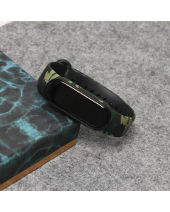 Silikonska narukvica za pametni sat Xiaomi Mi Band M5/ M6 army zelena - 610500