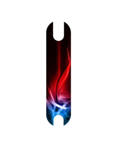 Silikonska podloga za stajanje za trotinet Xiaomi M365/ 1S/ Essential/ M365 Pro/ M365 Pro 2 Blue Red Flame - 610772