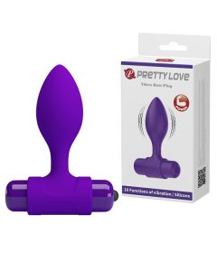 Silikonski analni vibrator - 040077-1-1