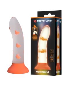 Silikonski Dildo 17cm Magical Nightfall - 008120NY